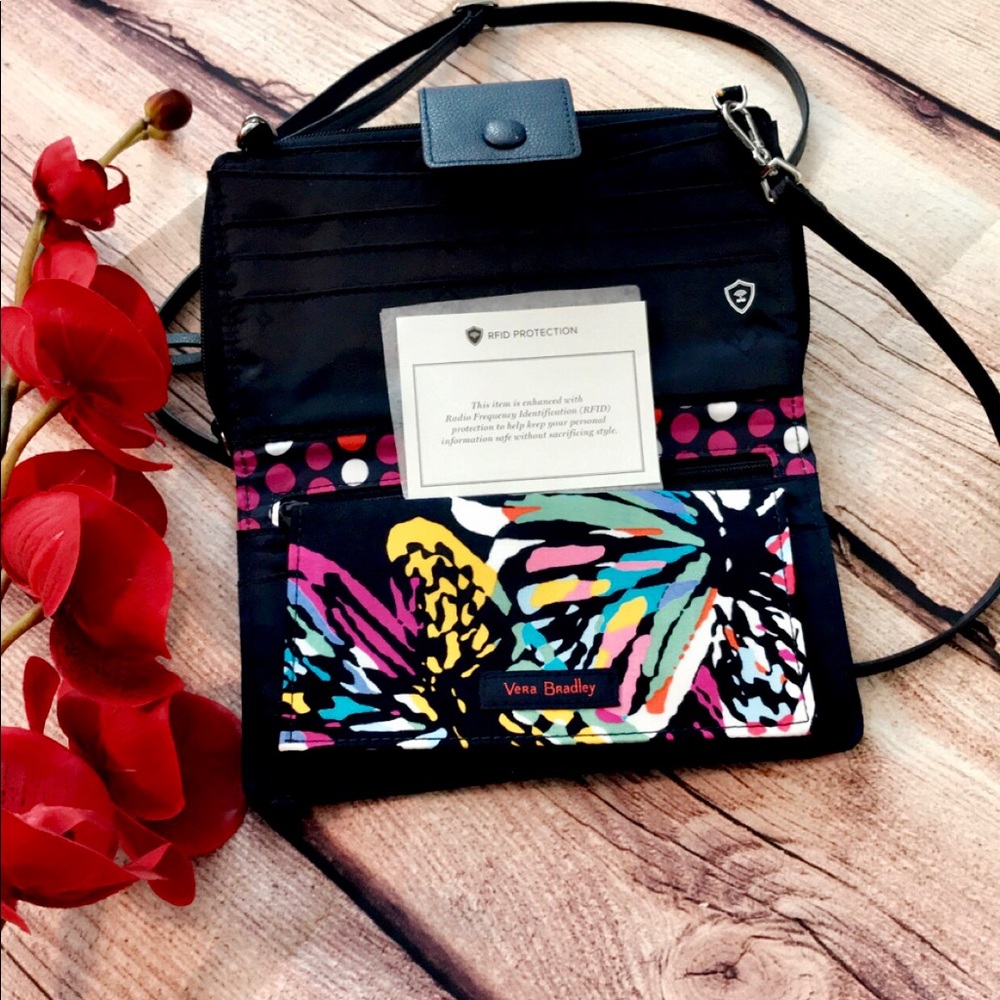 Vera Bradley Crossbody Wallet